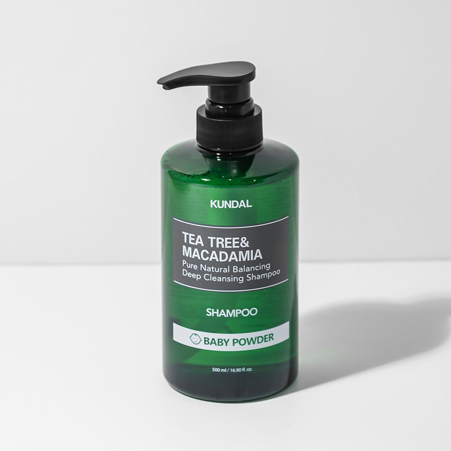 KUNDAL Tea Tree & Macadamia Deep Cleansing Shampoo For Oily Scalp 500ml #Cherry Blossom | OLIVE YOUNG Global
