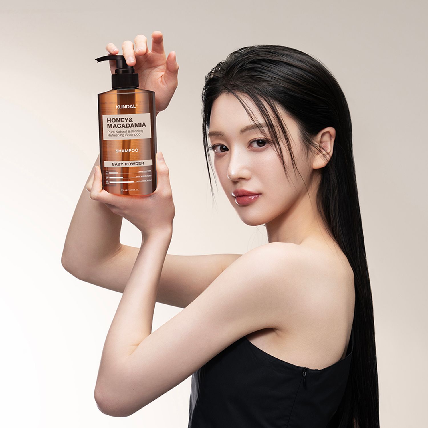 KUNDAL ハニー＆マカダミア ネイチャーシャンプー ベビーパウダー 500ml [3つの香り] | OLIVE YOUNG Global