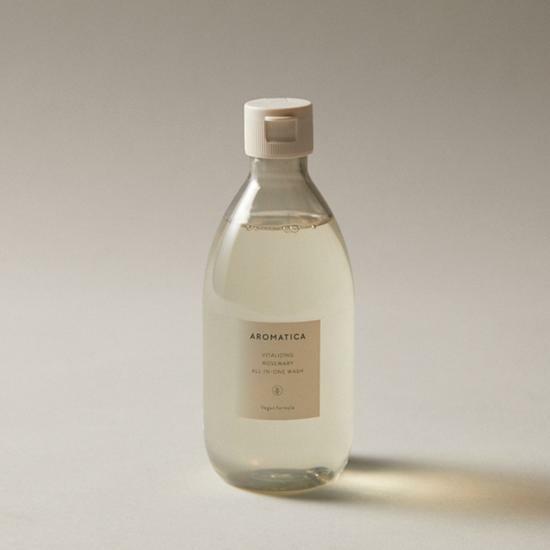 AROMATICA ボディロション詰め替え300ml 2種択1 AROMATICA バイタライジングローズマリーオールインワン