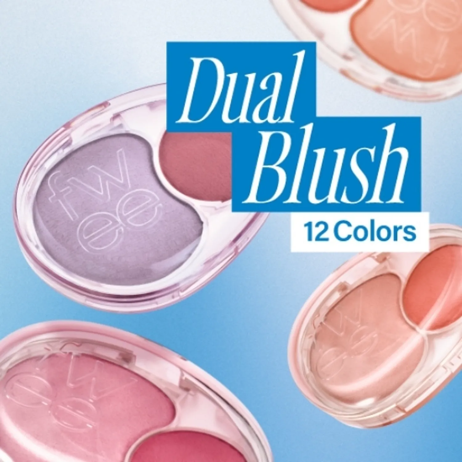 fwee Mellow Dual Blusher (12 Options) | OLIVE YOUNG Global
