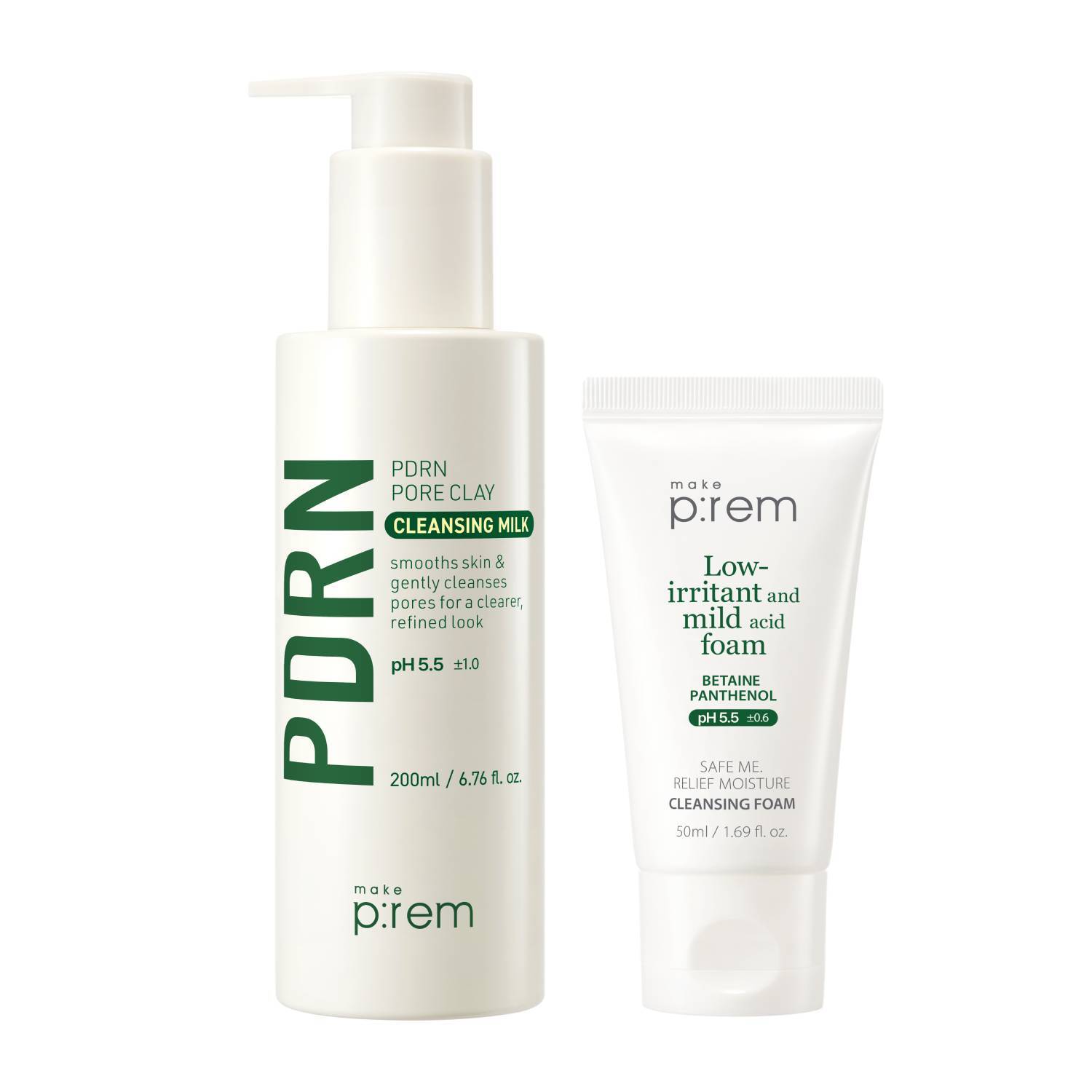 PDRN Pore Clay Cleansing Milk Set