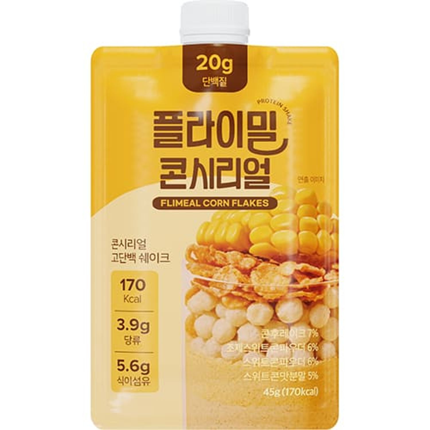 Flimeal Protein Shake 45g #Corn Cereal | OLIVE YOUNG Global