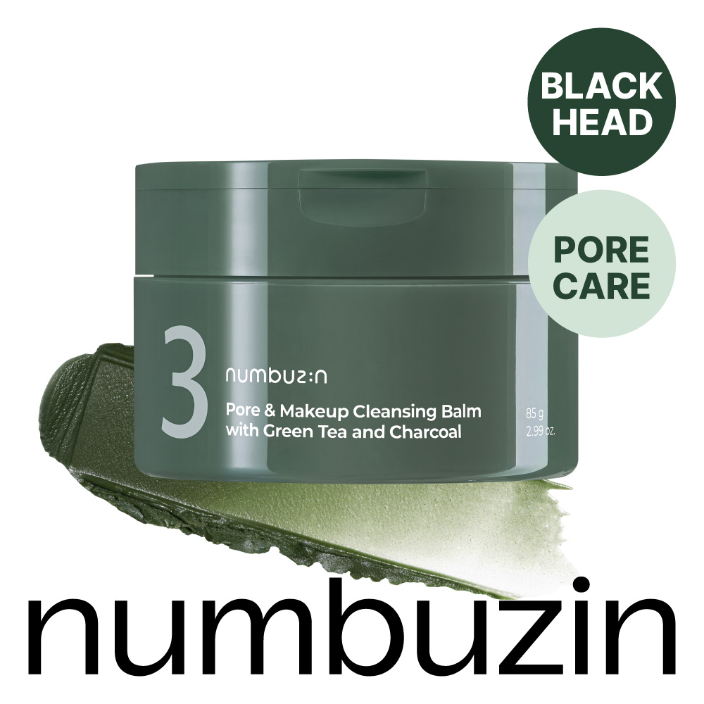 numbuzin 3番緑茶炭毛穴クレンジングパックバーム85g | OLIVE YOUNG Global