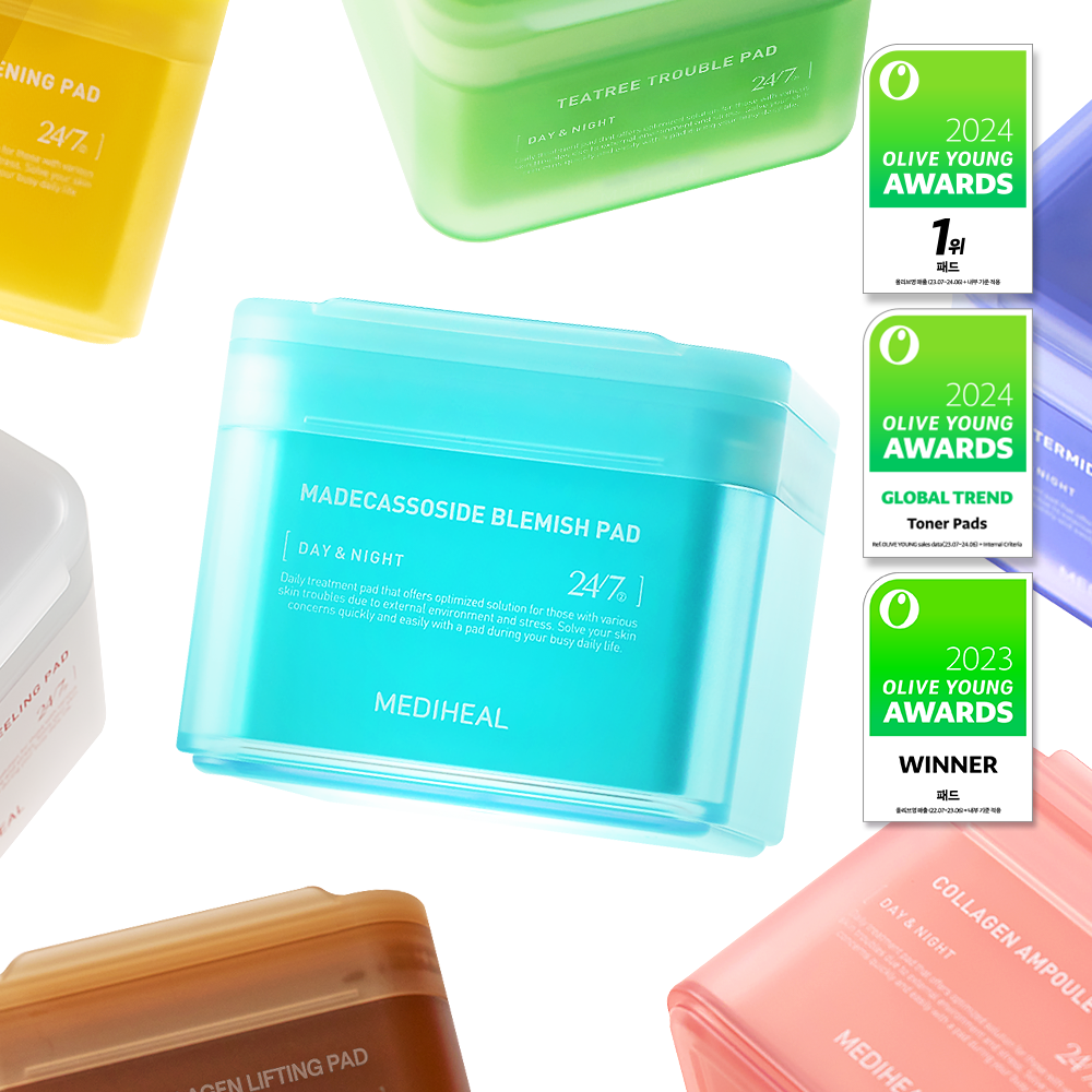 メディヒール マデカソサイド ブレミッシュパッド 100枚 + 詰め替え用