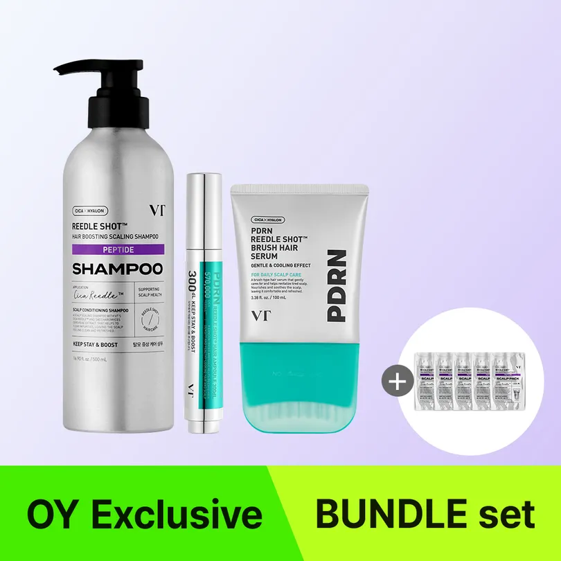 VT VT Daily Scalp Care Set (Shampoo + Hair Serum + Hair Ampoule + Scalp Pack)