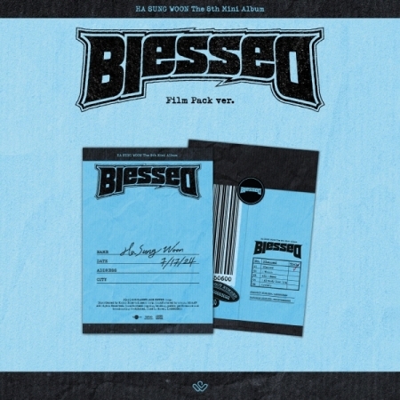 HA SUNG WOON - 8TH MINI ALBUM [BLESSED] [FILM PACK VER.] [MINI CD