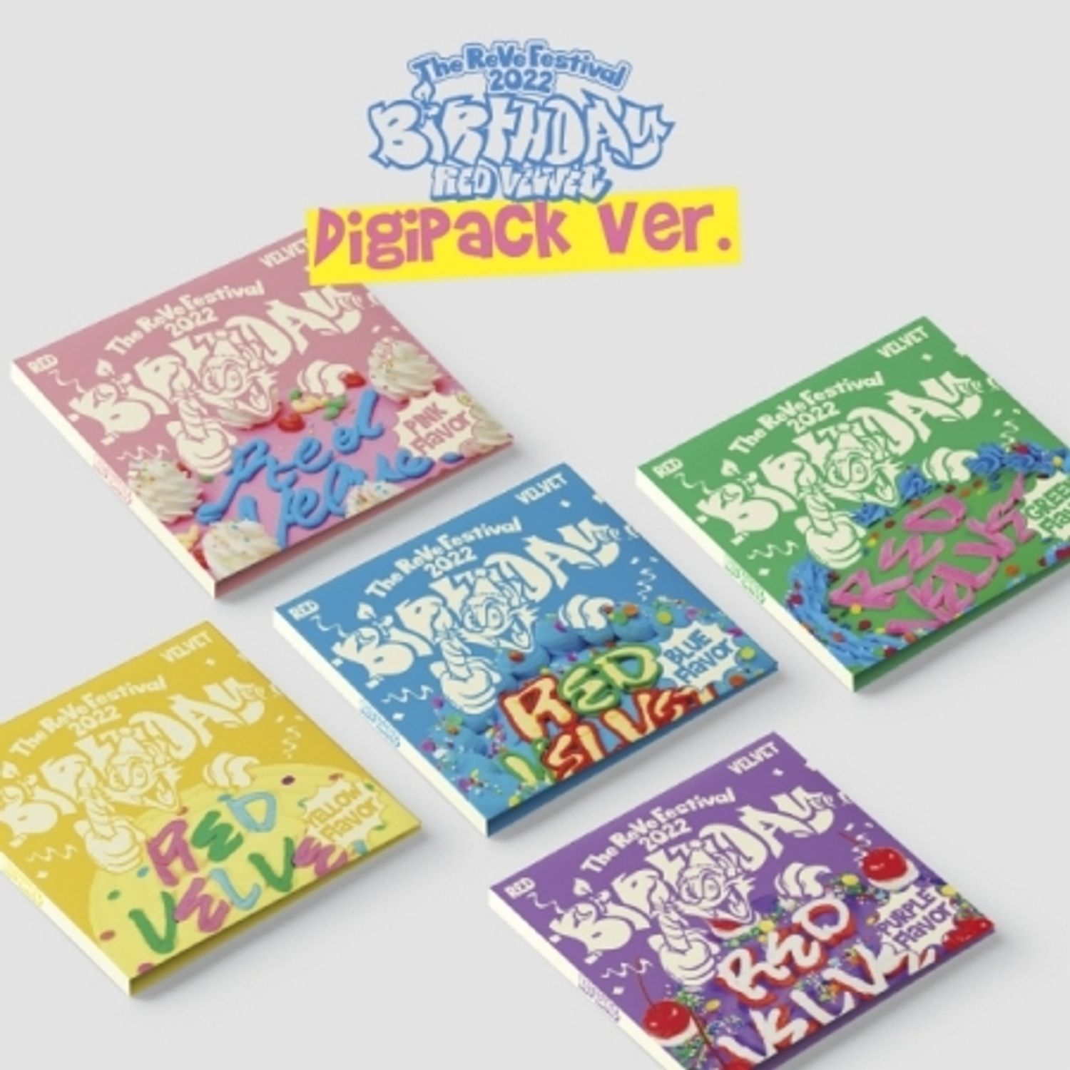RED VELVET - THE REVE FESTIVAL 2022 : BIRTHDAY (DIGIPACK VER.) | OLIVE YOUNG Global