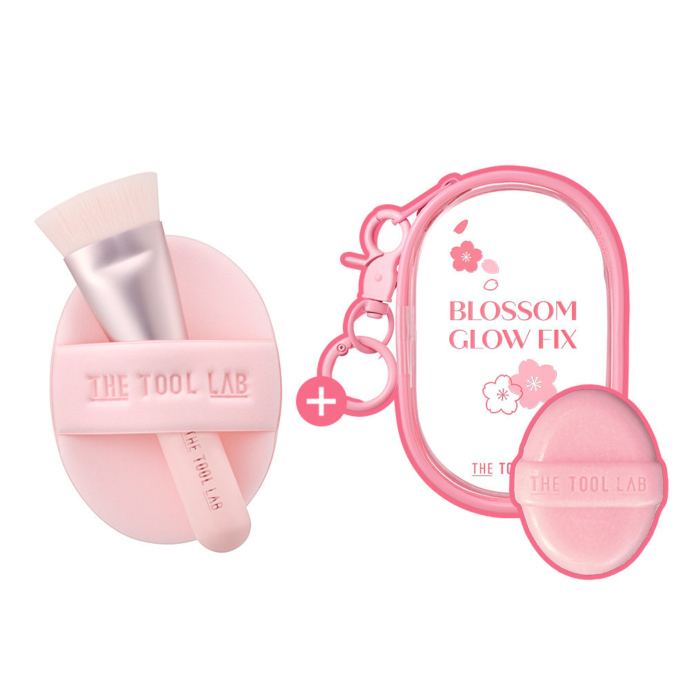 Blossom Fix Edition] THE TOOL LAB All Day Fitting Duo #Glow Set (+