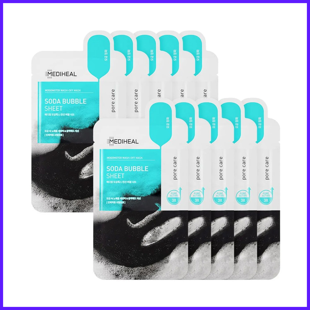 Mogongtox Wash-off Soda Bubble Sheet