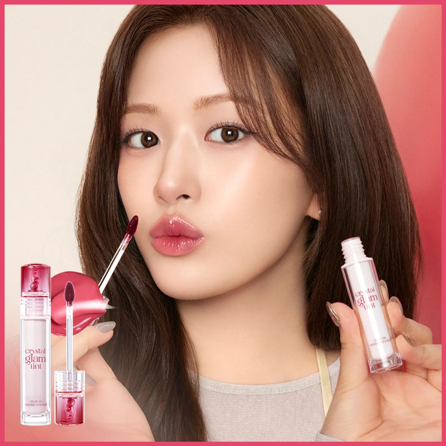 [Cherry Series] CLIO Crystal Glam Tint 3.4g | OLIVE YOUNG Global