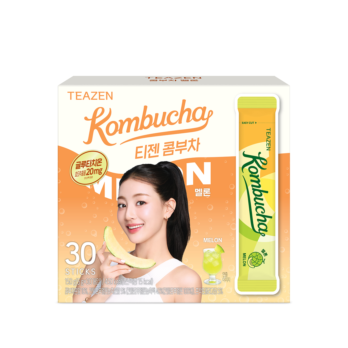 Teazen Kombucha #Melon 30T | OLIVE YOUNG Global