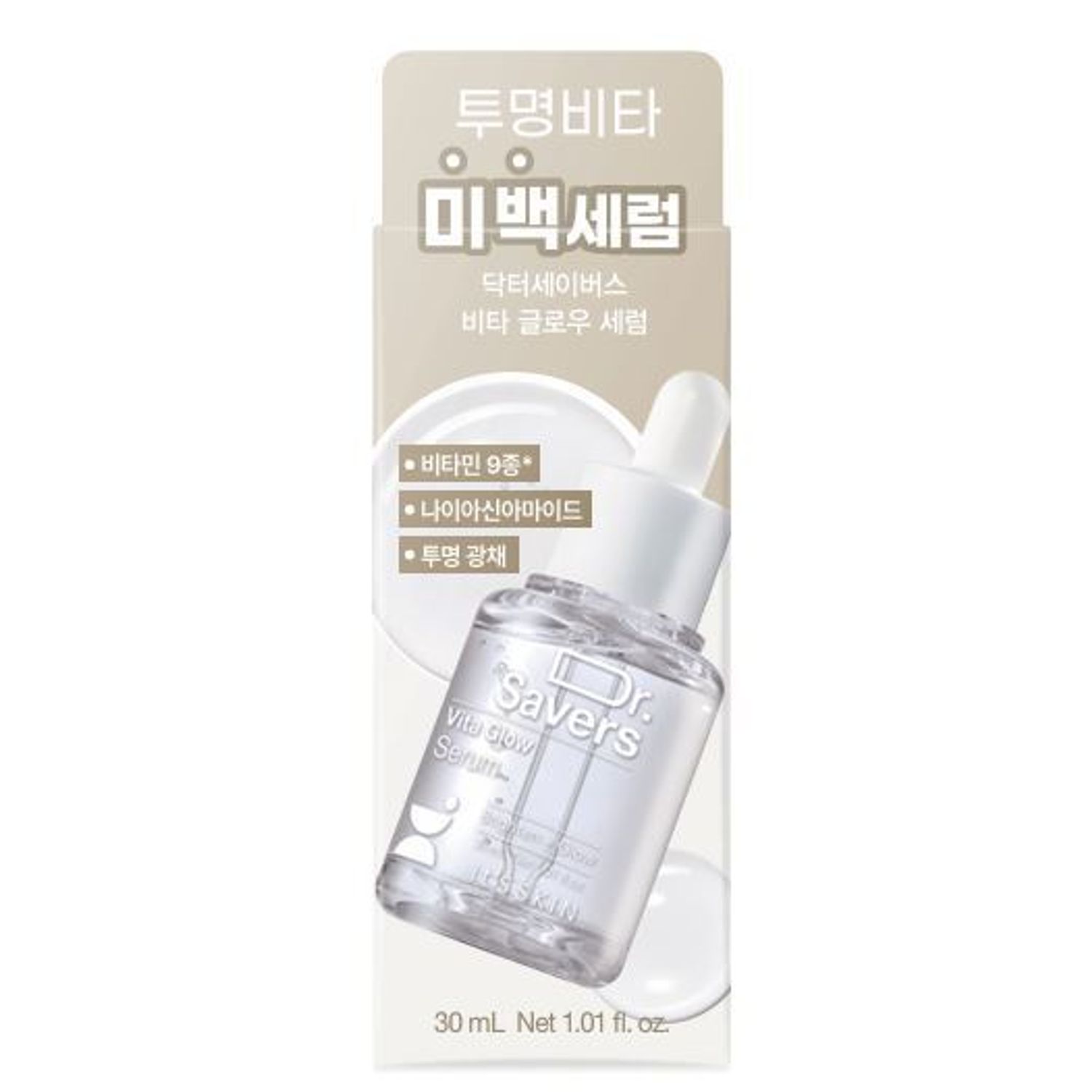 It’s skin Dr. Savers Vita Glow Serum 30ml | OLIVE YOUNG Global