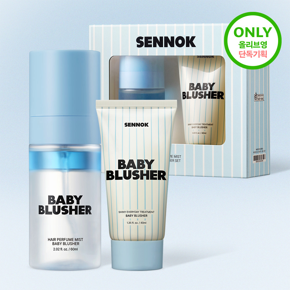 SENNOK ヘアパフュームミスト 60ml ベビーブラッシャー 企画 (+