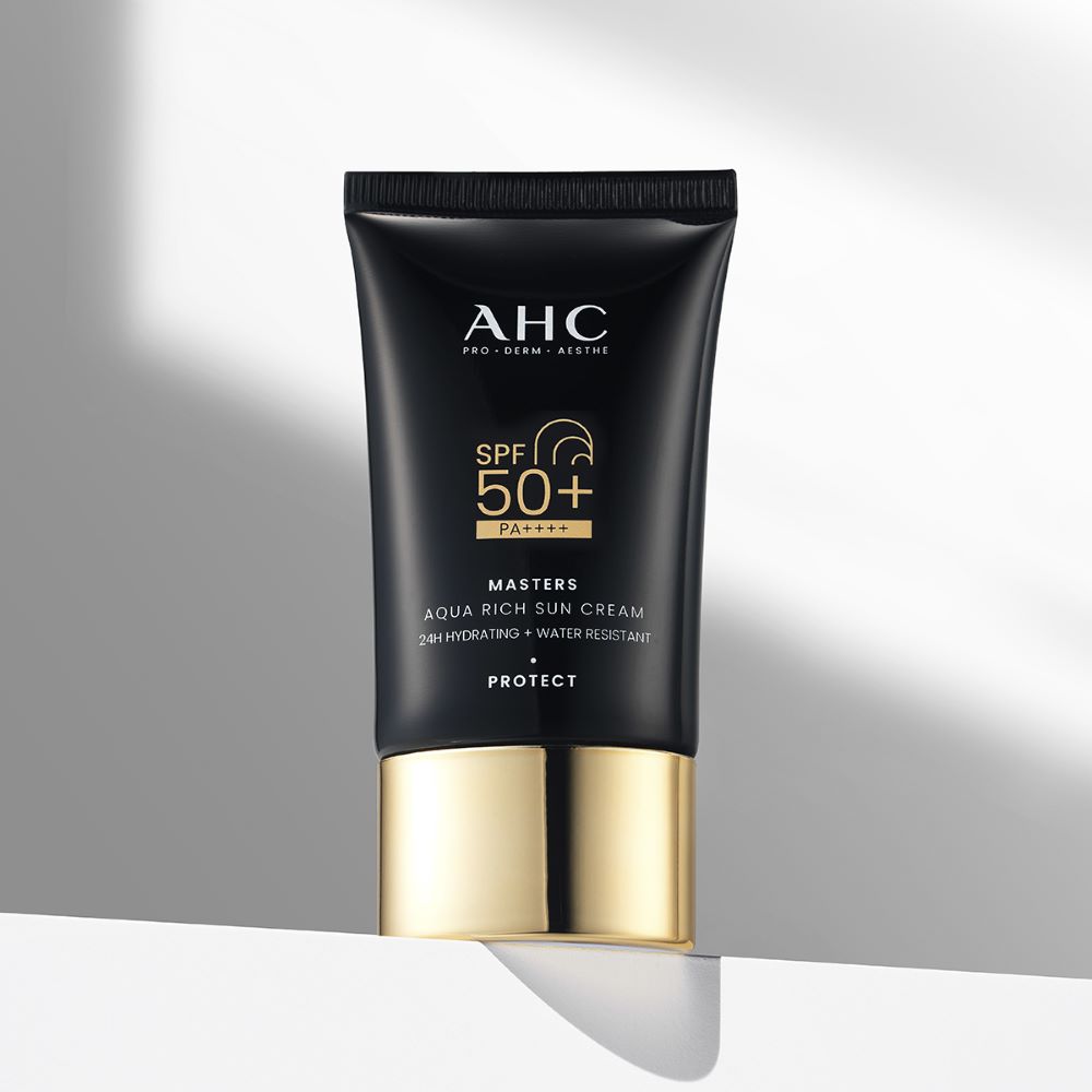 権三郎博士ハード、アクア&リッチ２本 AHC Masters Aqua Rich Sun Cream 50ml 1+1 Set | OLIVE YOUNG Global