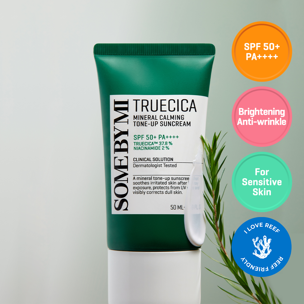 Truecica Natural Calming Tone-Up Suncream