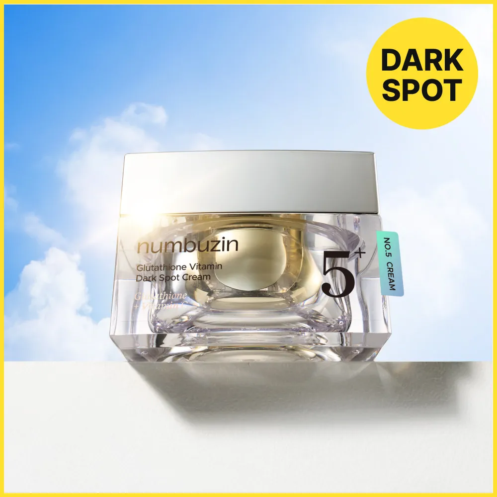 glutathione super whitening spot cream No.5+ Vitamin Dark numbuzin No.5 Glutathione Vitamin Dark