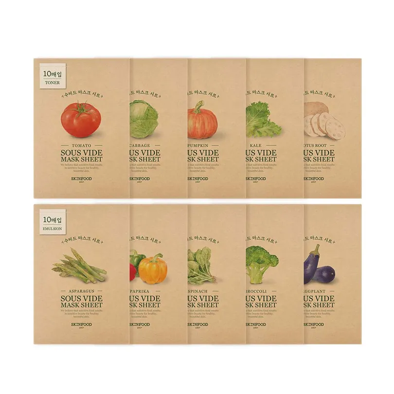 Sous Vide Mask Sheet