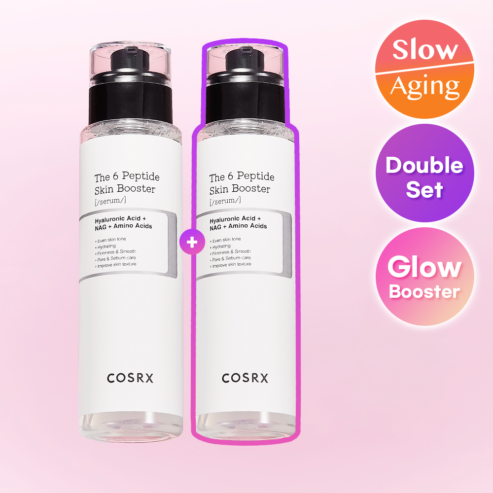 COSRX ザ6ペプチドスキンブースターセラムダブルセット | OLIVE YOUNG