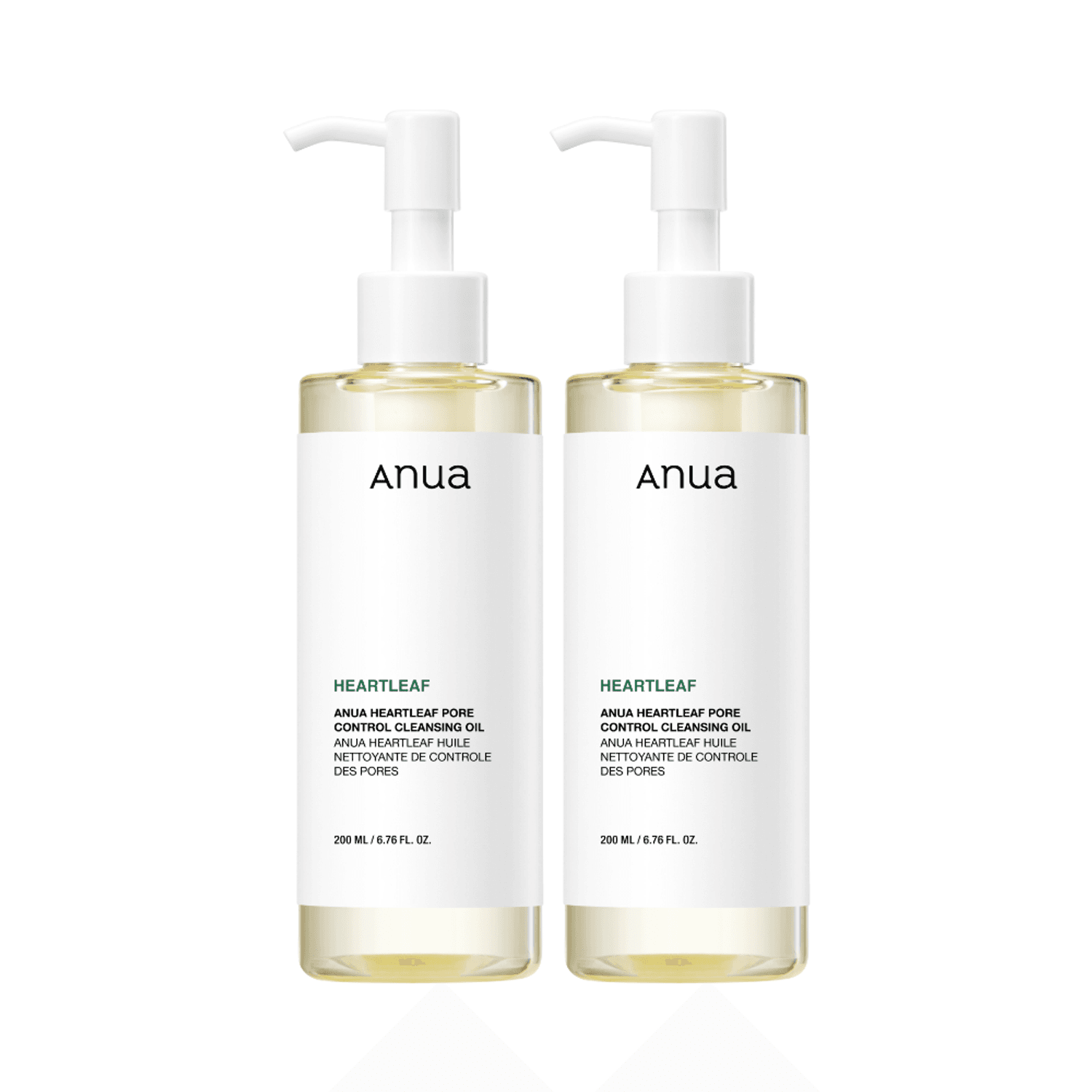 Anua Heartleaf Pore Control Cleansing Oil 200mL Double Set | OLIVE