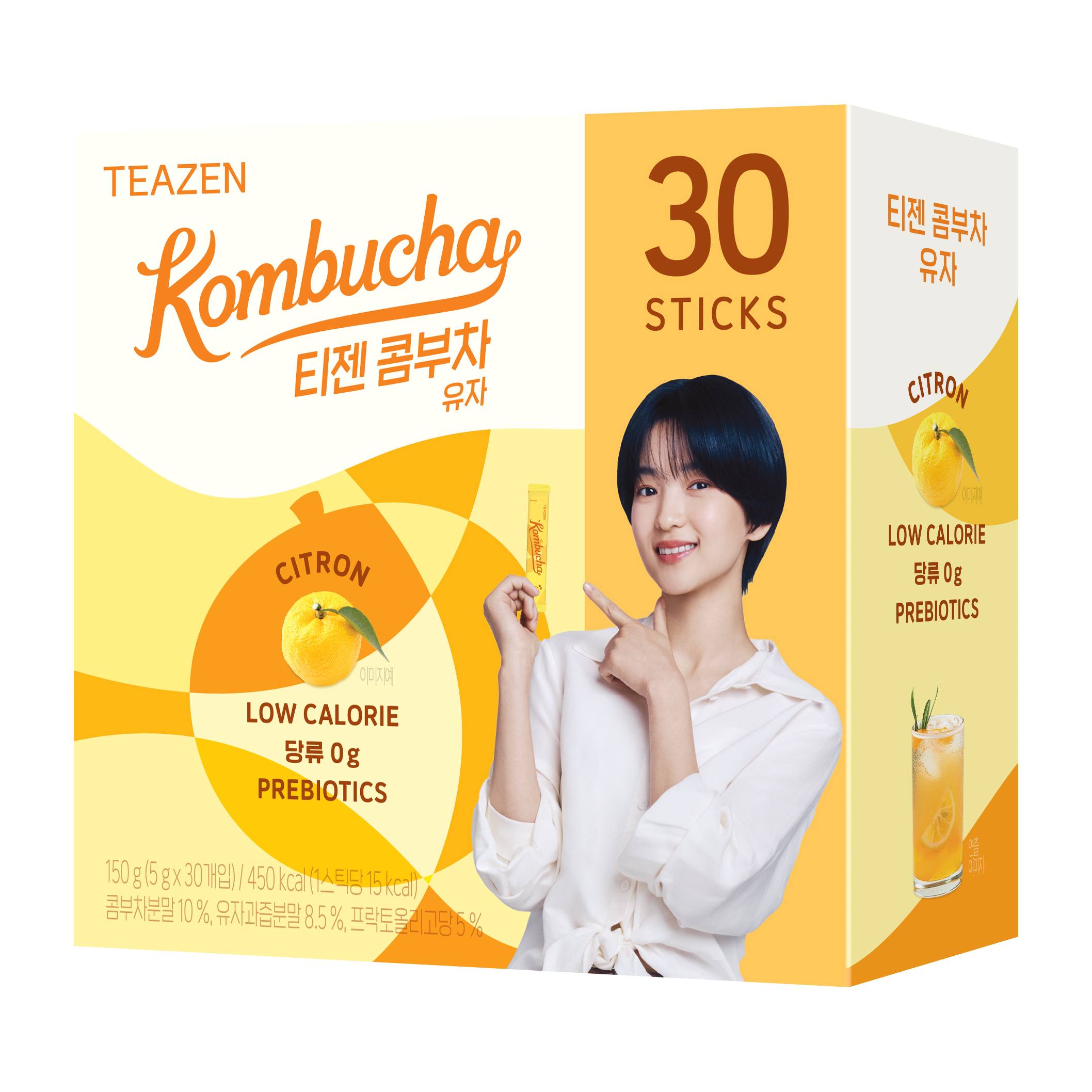 ちゃみんこ Teazen コンブチャ30T | OLIVE YOUNG Global