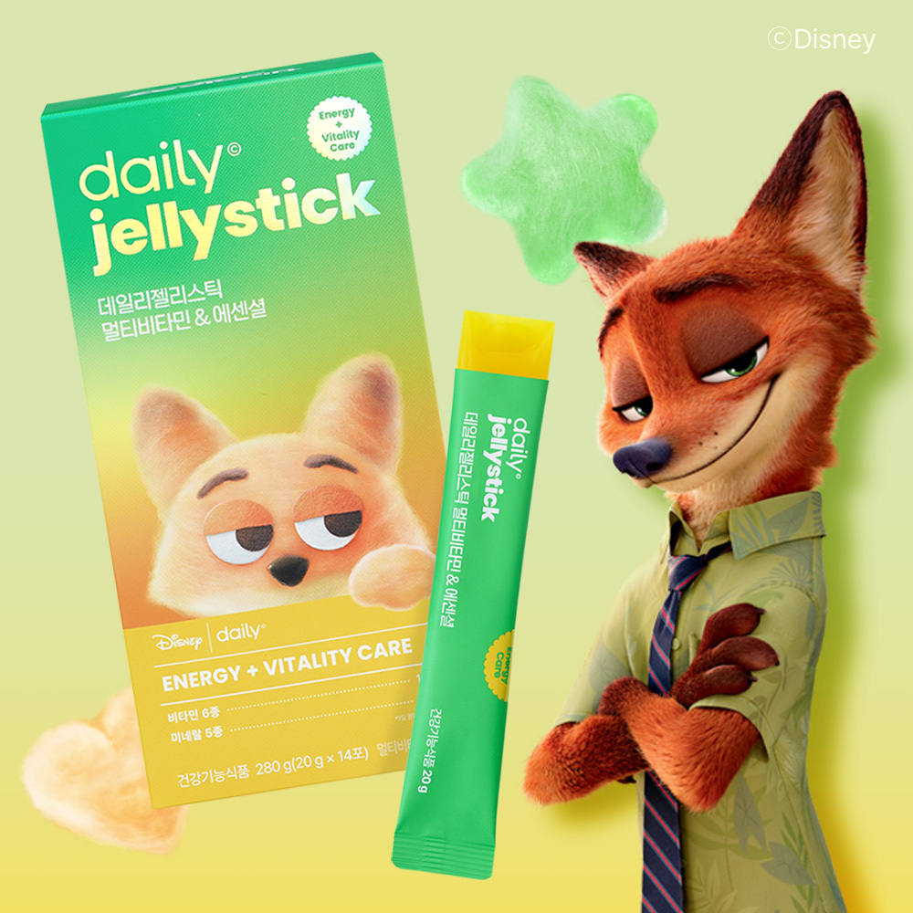 ZOOTOPIAエディション] Daily ゼリースティックマルチビタミン