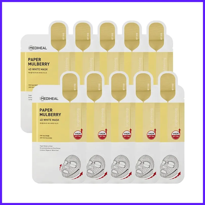 Paper Mulberry 4D White Mask Sheet 10P