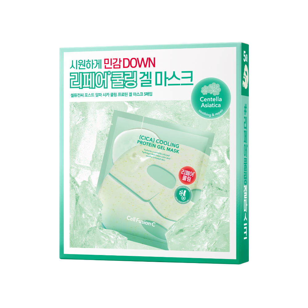 Cell Fusion C Post Alpha Cica Cooling Protein Gel Mask 5ea | OLIVE