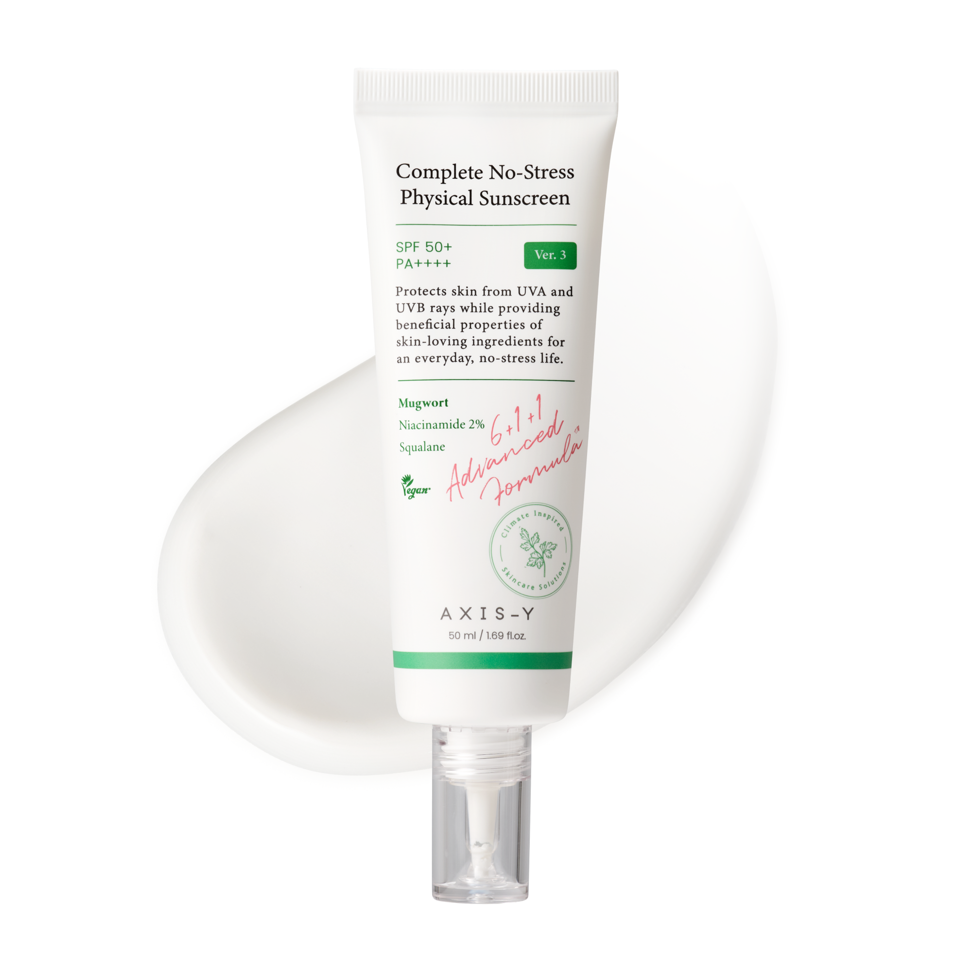 AXIS-Y Complete No-Stress Physical Sunscreen 50mL