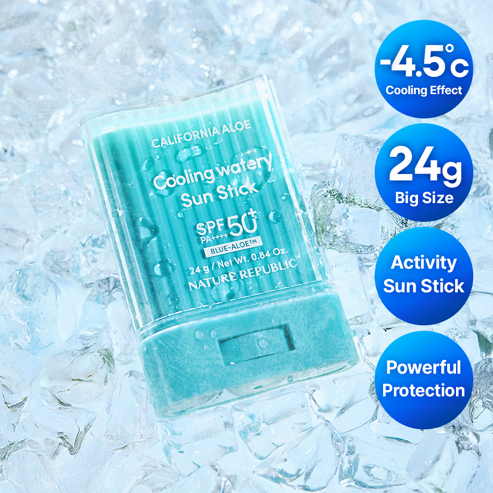 NATURE REPUBLIC California Aloe Cooling Watery Sun Stick 24g