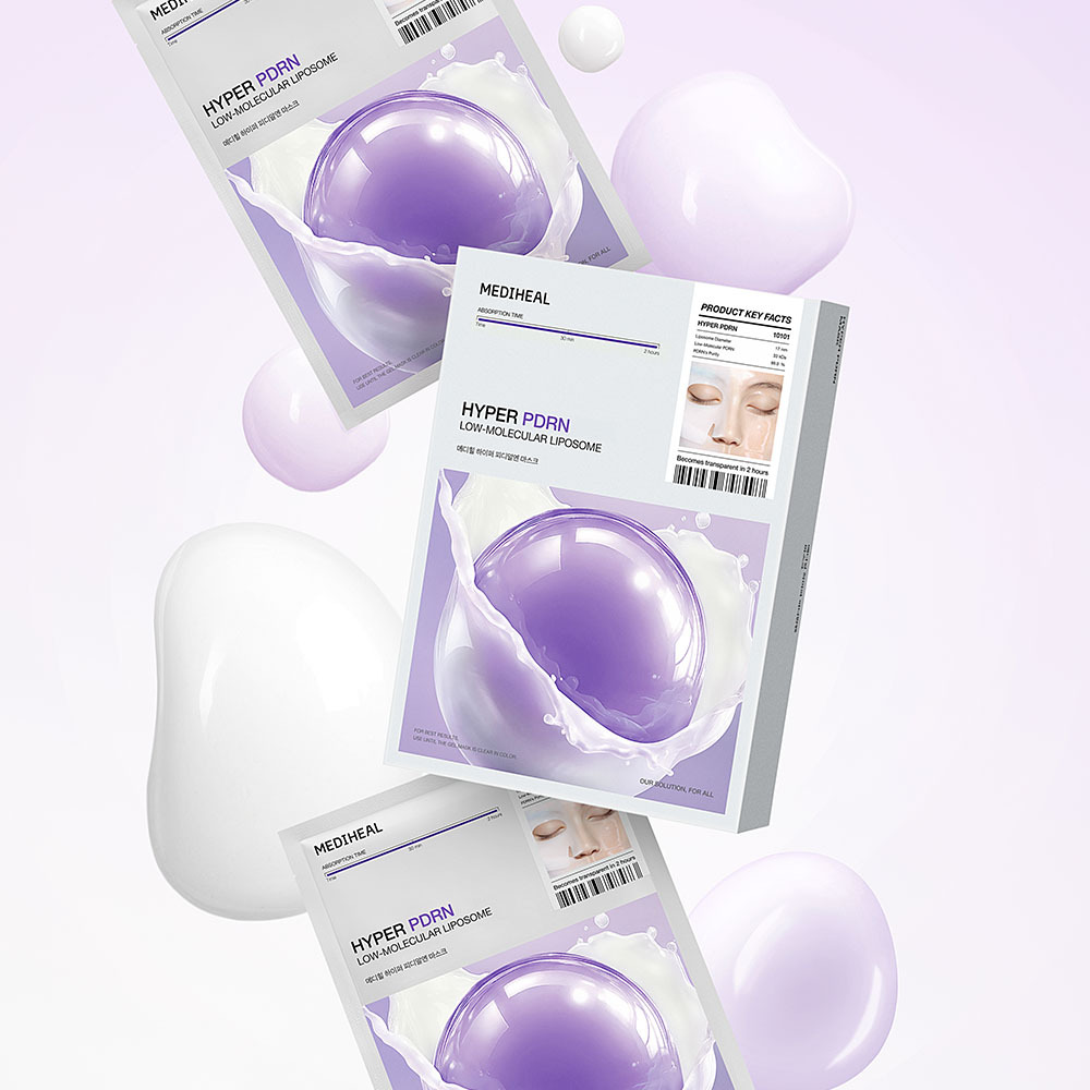 MEDIHEAL Hyper PDRN Mask Sheet 4ea | OLIVE YOUNG Global