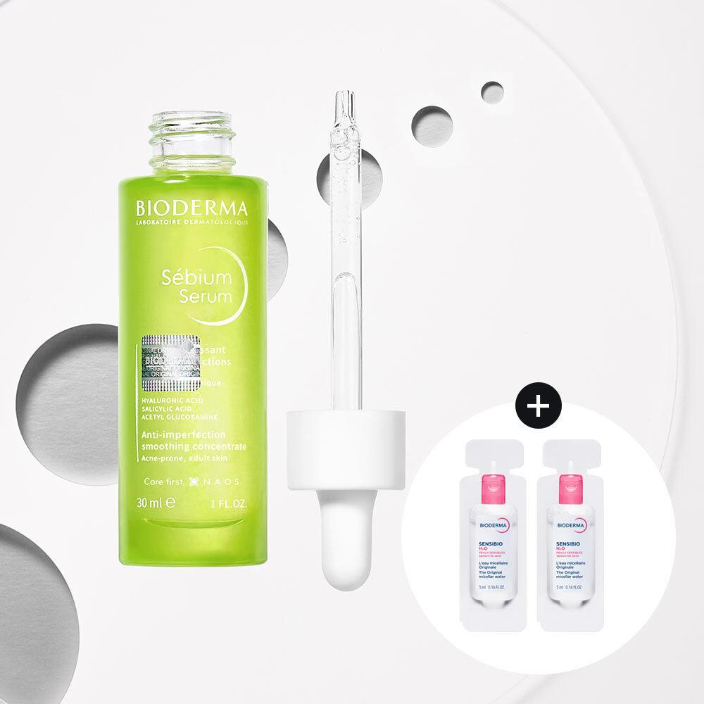 Bioderma セビウムセラム 30ml企画 (+サンシビオH2O 5ml*2) | OLIVE