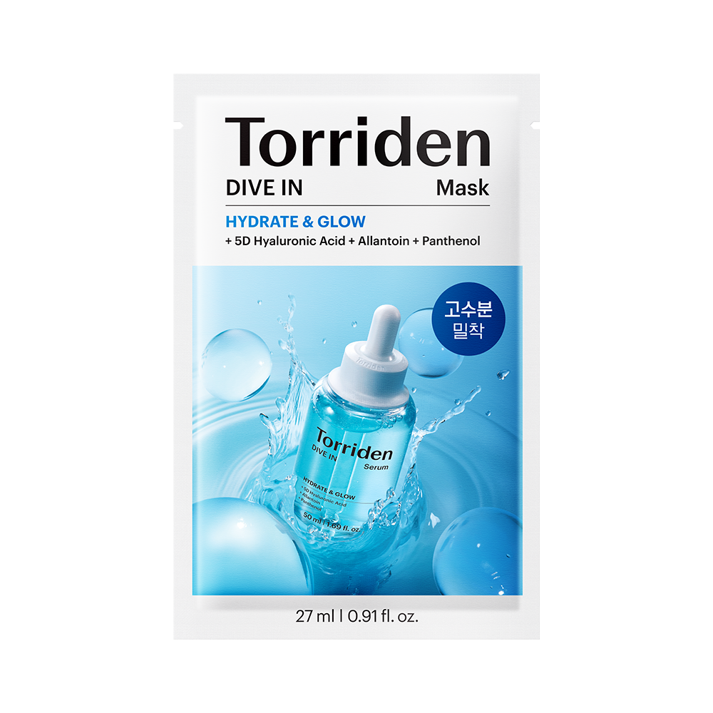 [Upgraded] Torriden Dive In Low Molecular Hyaluronic Acid Mask 1ea