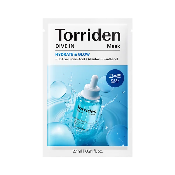 Torriden Dive In Low Molecular Hyaluronic Acid Mask 1ea