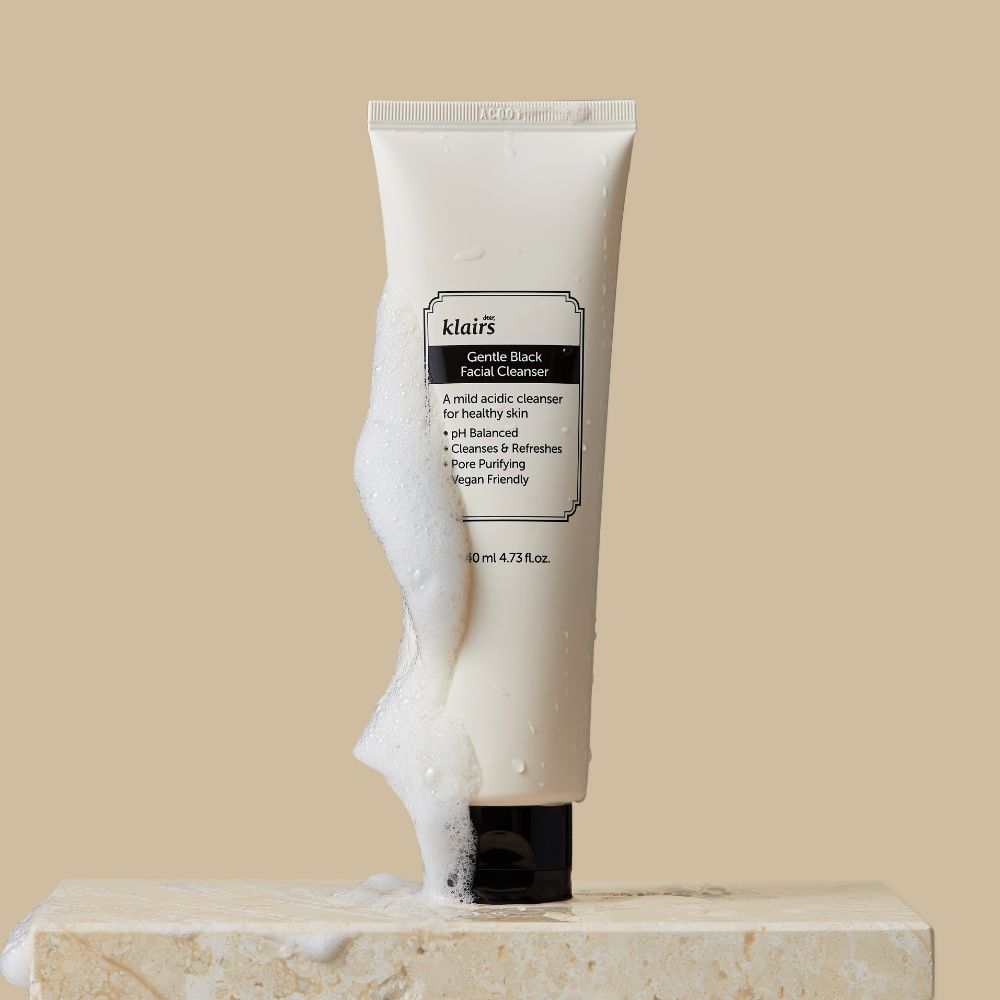 Gentle Black Facial Cleanser