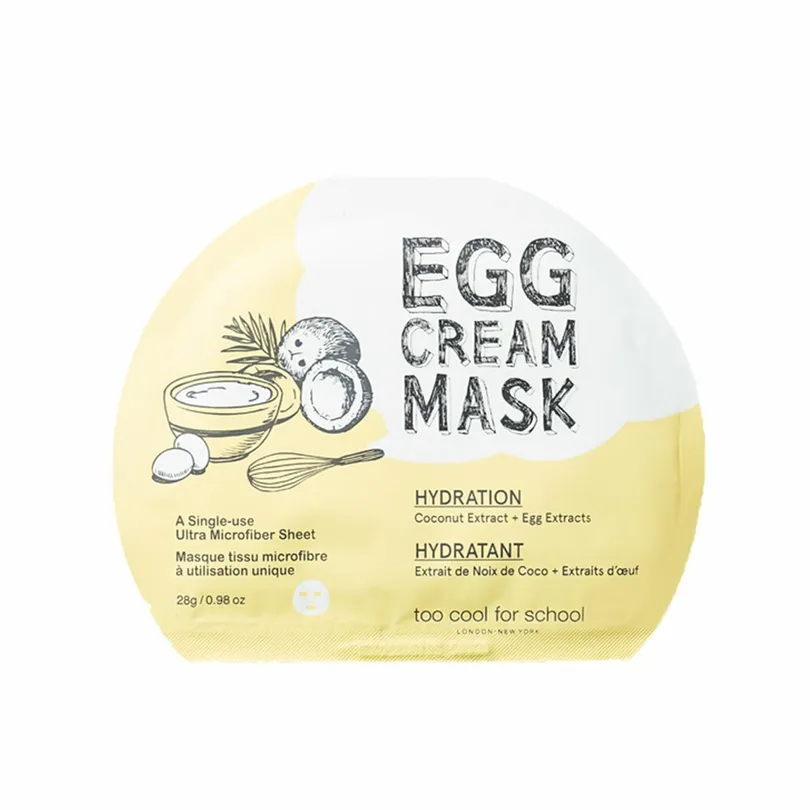 Egg Cream Mask Sheet