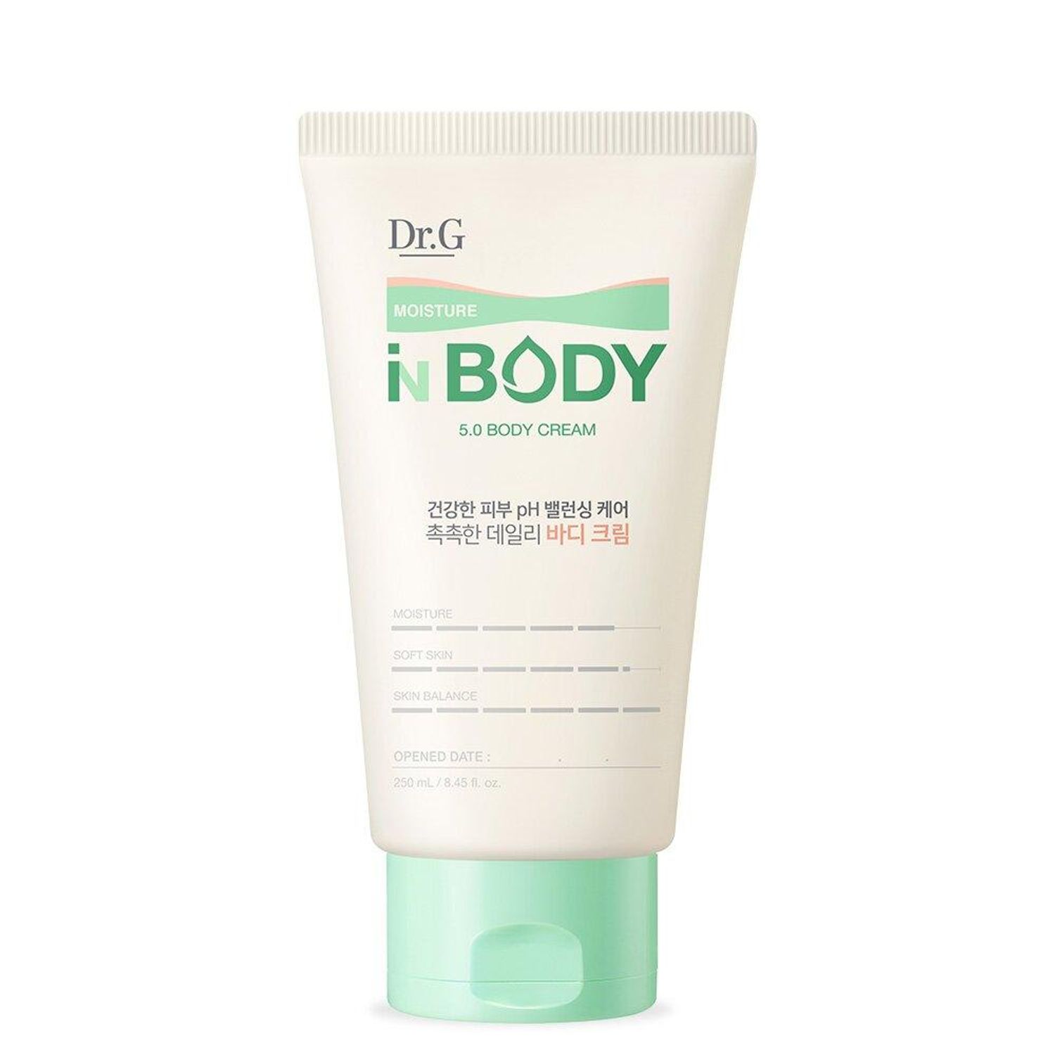 Dr.G Moisture In Body 5.0 Body Cream 250mL | OLIVE YOUNG Global