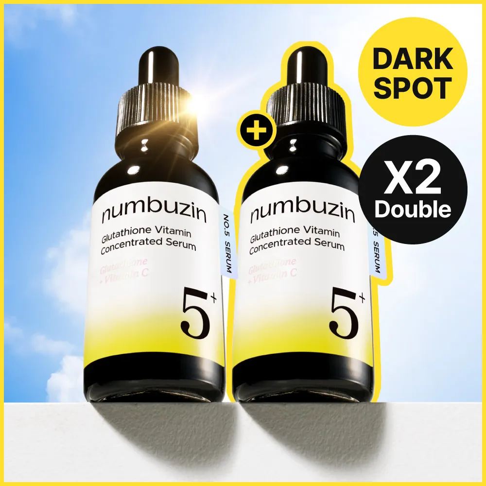 numbuzin No.5 Glutatione Vitamin Concentrated Serum 30ml Duo Set