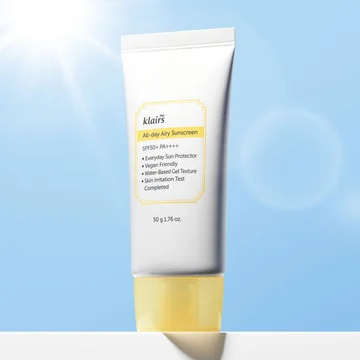 Dear Klairs All-day Airy Sunscreen SPF50+