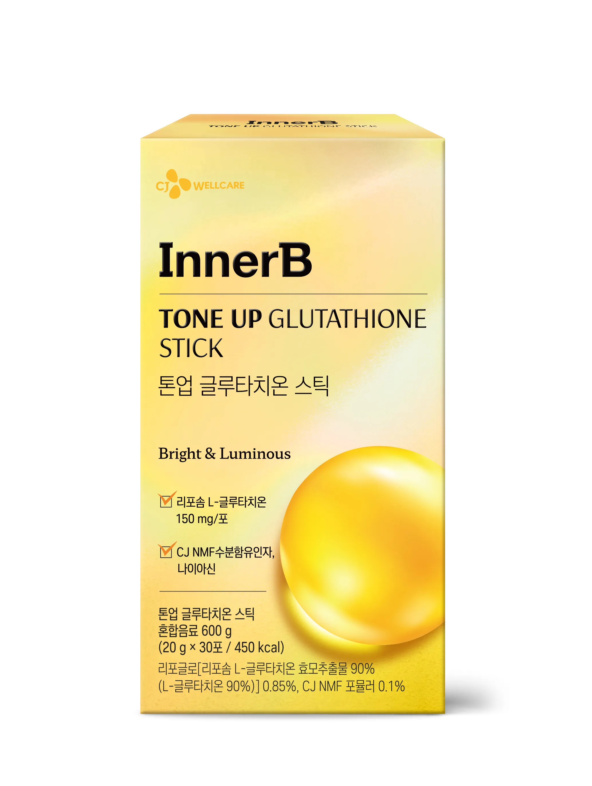 CJ innerb Tone Up Glutathione Stick 30 Sticks (1-month supply)