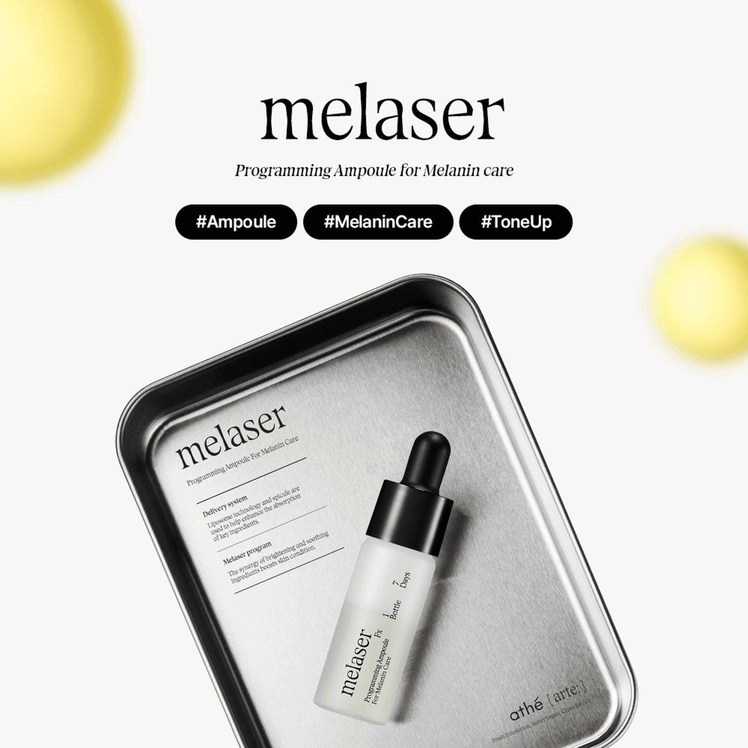 athe Melaser Programming Ampoule 10ml Duo Set (10ml*2ea) | OLIVE
