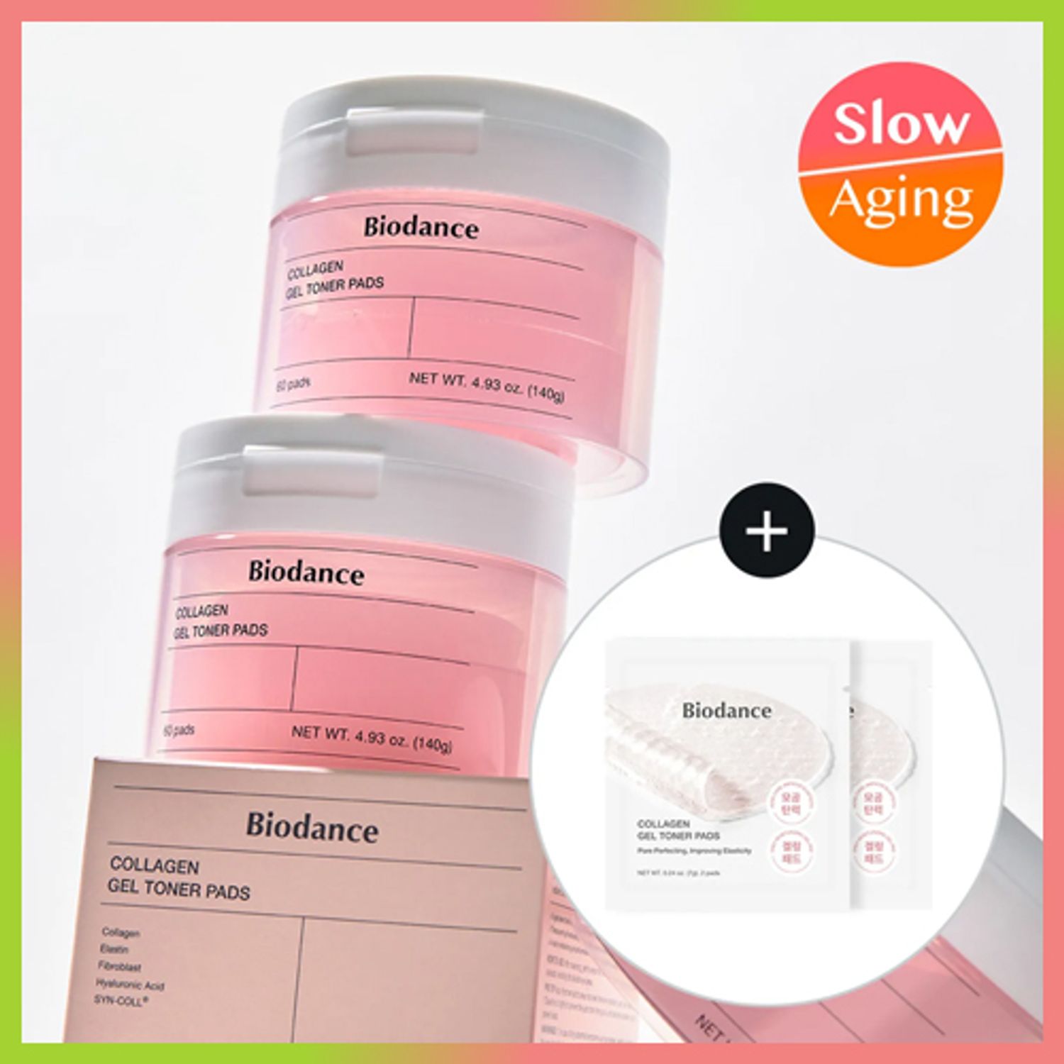 BIODANCE バイオコラーゲンゲルトナーパッド60枚企画(+4枚) | OLIVE YOUNG Global