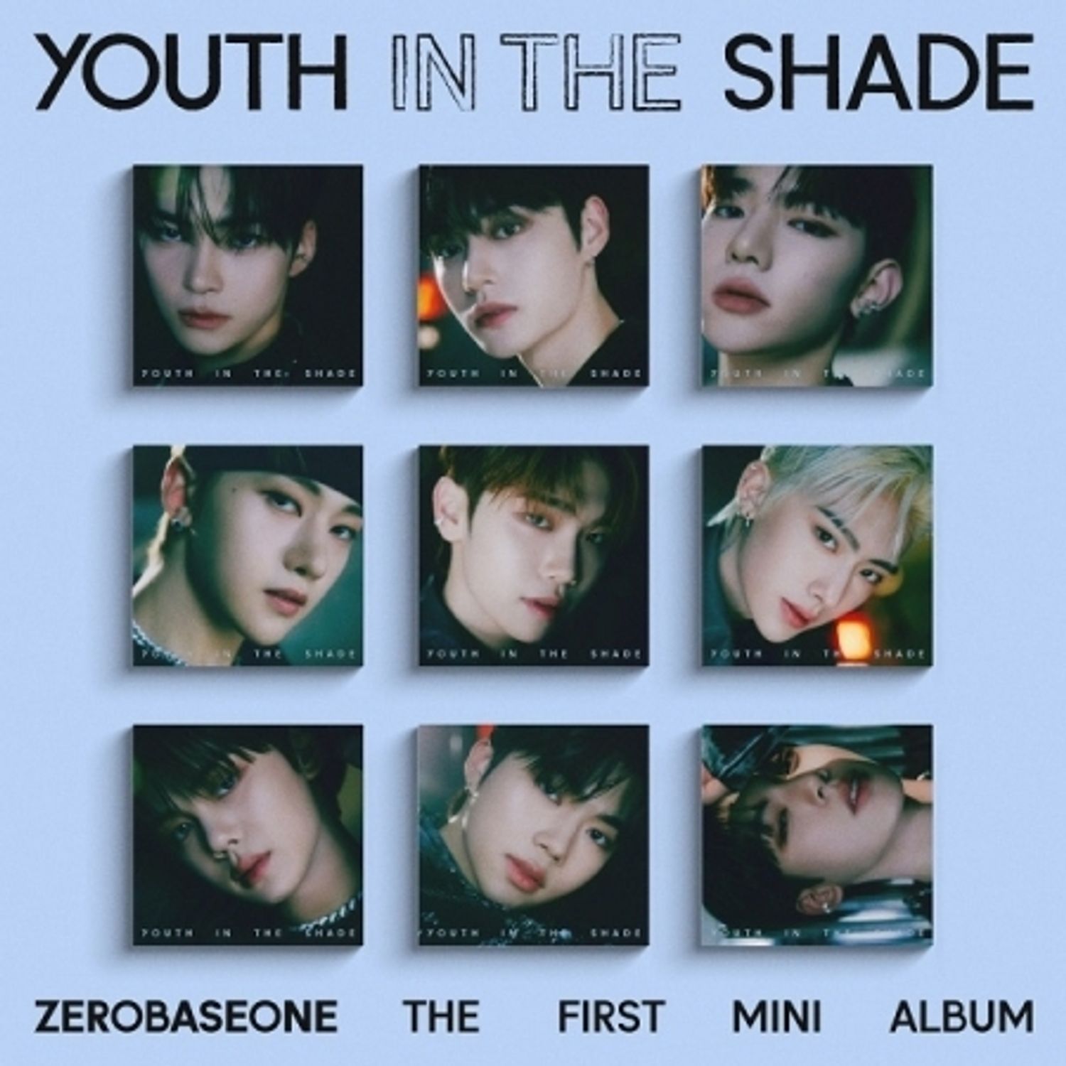 ZEROBASEONE - YOUTH IN THE SHADE (1ST MINI ALBUM) [DIGIPACK VER.] | OLIVE YOUNG Global