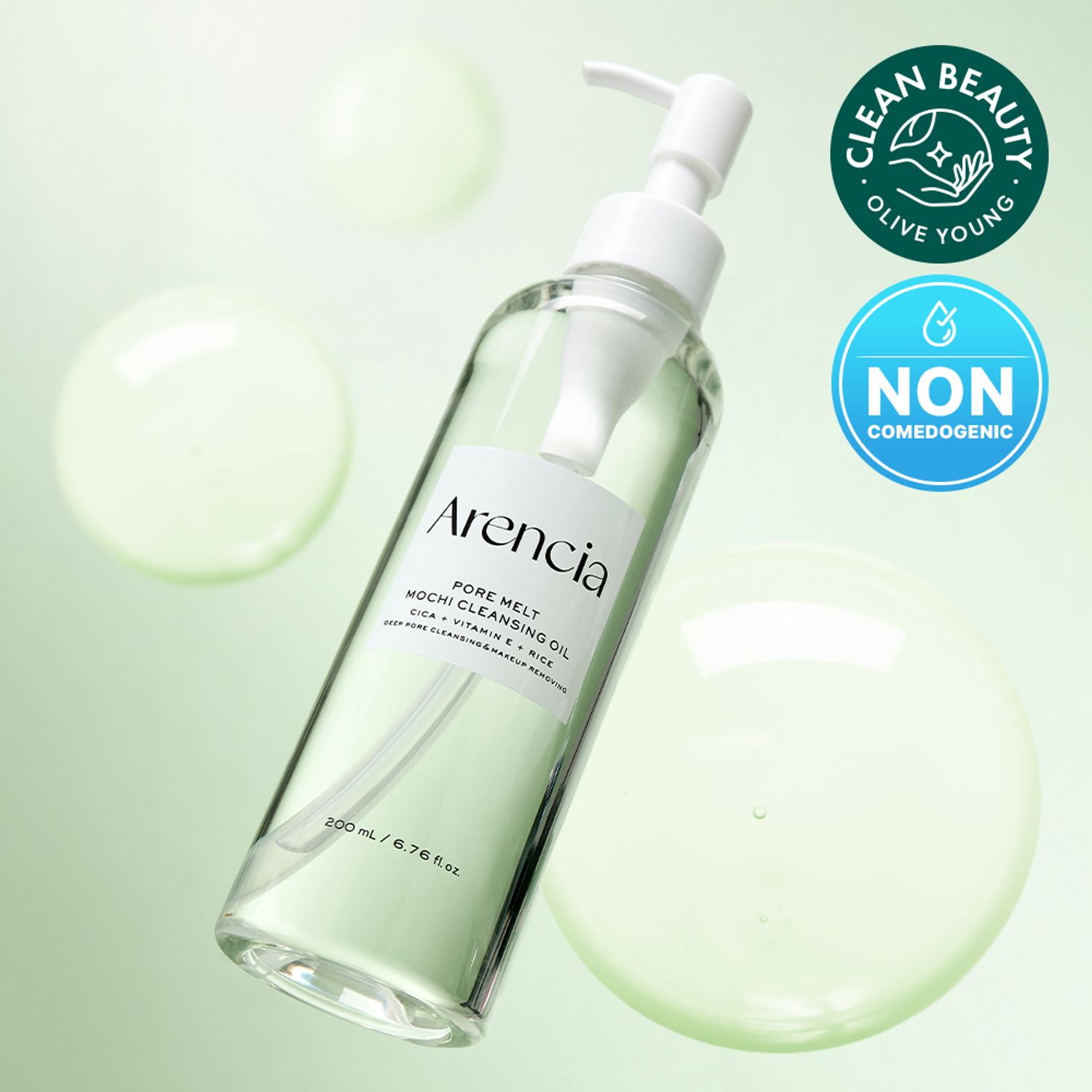 Arencia Pore Melt Mochi Cleansing Oil 200ml | OLIVE YOUNG Global