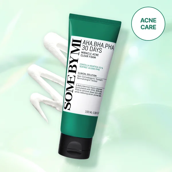 SOME BY MI AHA.BHA.PHA 30 Days Miracle Acne Clear Foam 100ml
