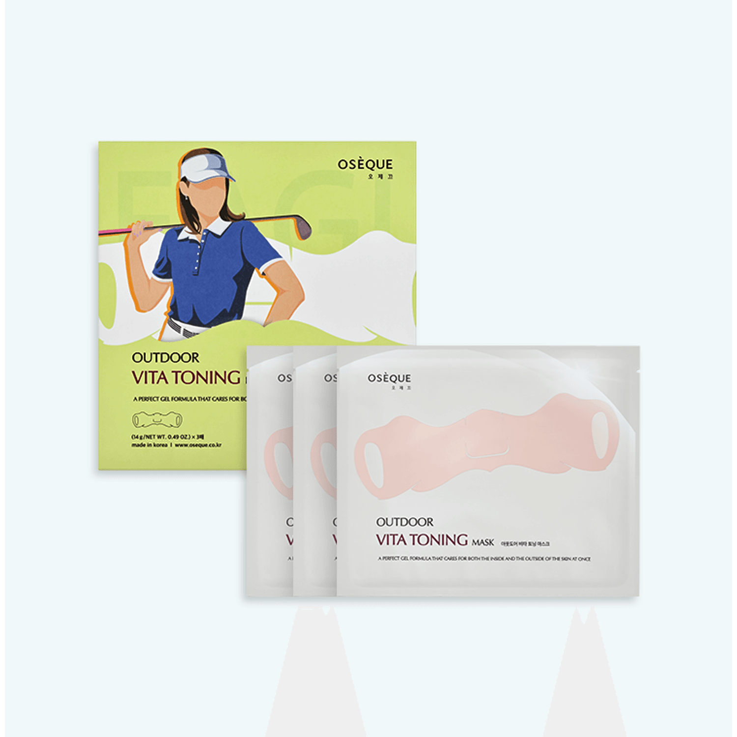 OSEQUE Outdoor Vita Toning Patch Eagle Type 3P | OLIVE YOUNG Global