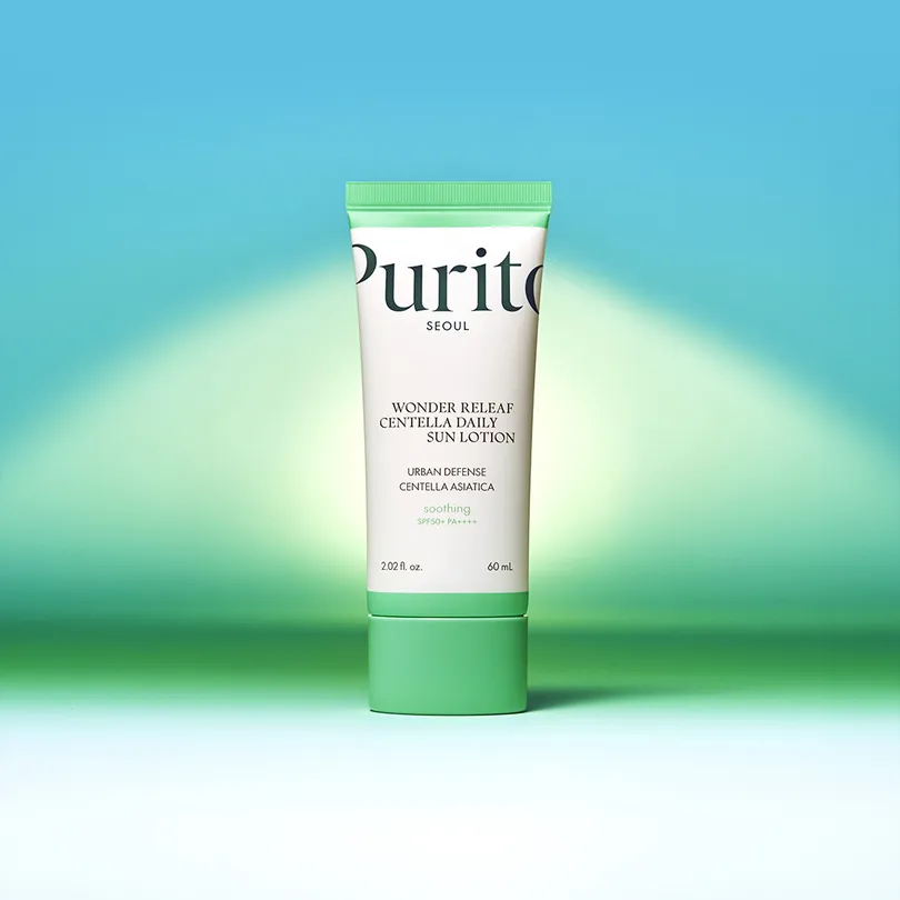 Purito Seoul 퓨리토서울 원더 릴리프 센텔라 데일리 선 로션 SPF50+ PA++++ 60mL