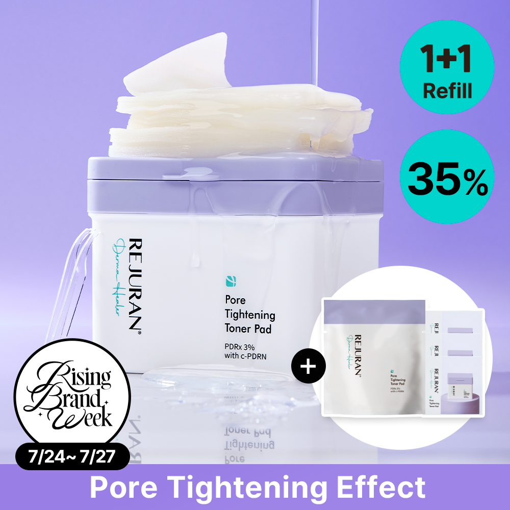 REJURAN Derma Healer Pore Tightening Toner Pad 60P Limited Double Pack (+2P*3ea)
