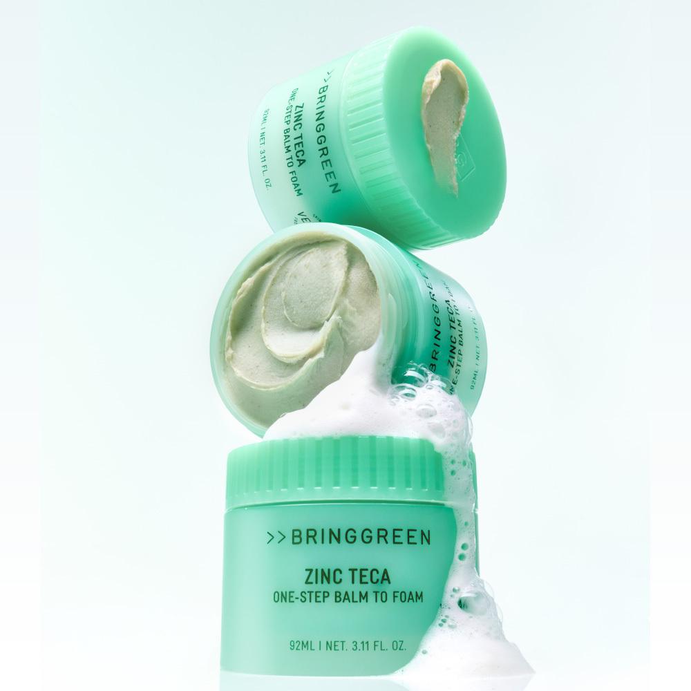 BRINGGREEN Zinc Teca One-Step Balm To Foam 92ml | OLIVE YOUNG Global