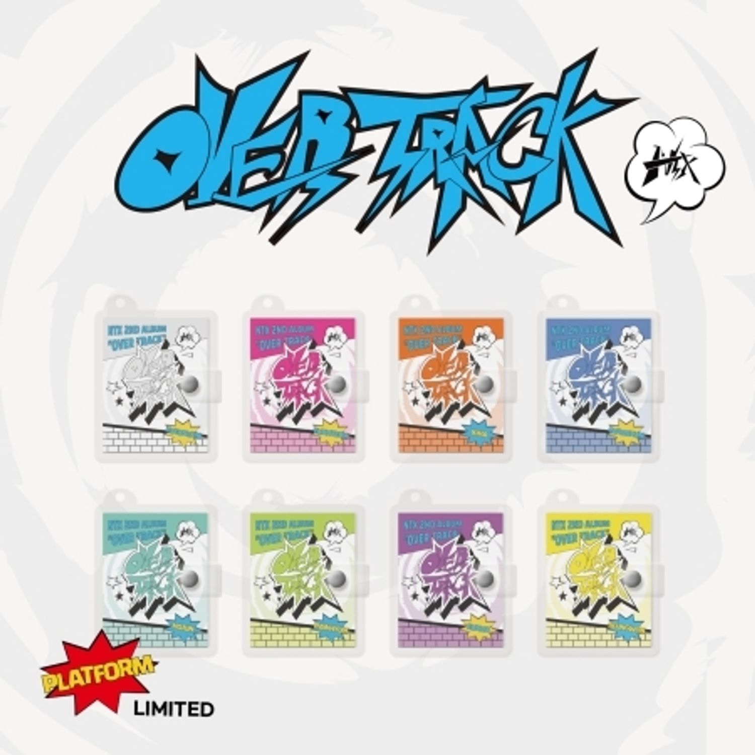 NTX - OVER TRACK [BINDER KEYRING VER] | OLIVE YOUNG Global