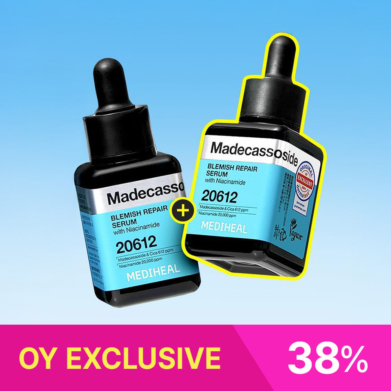 ★OY EXCLUSIVE★ MEDIHEAL Madecassoside Blemish Repair Serum 40ml x2 Exclusive Gift Edition | OLIVE YOUNG Global